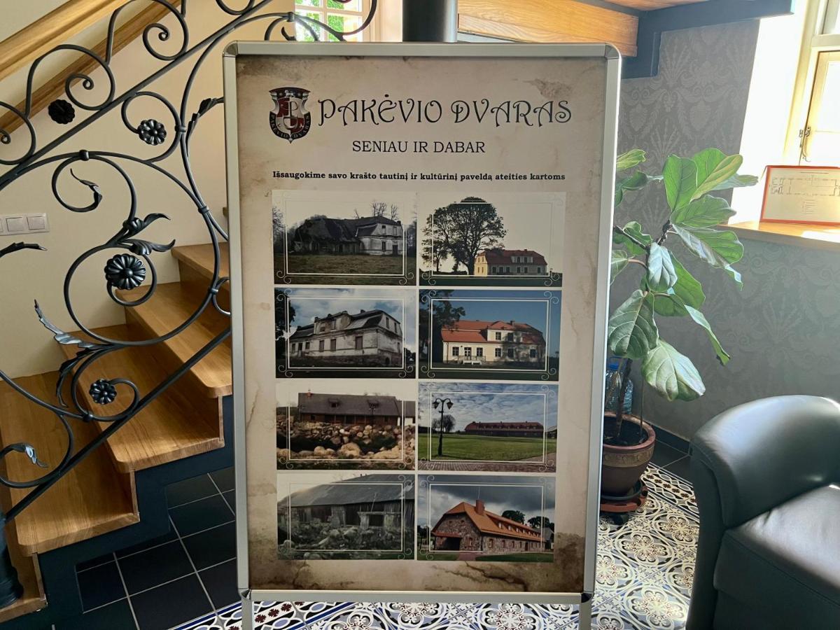 Pakevio Dvaras - Pakevis Manor Kelme Exterior foto